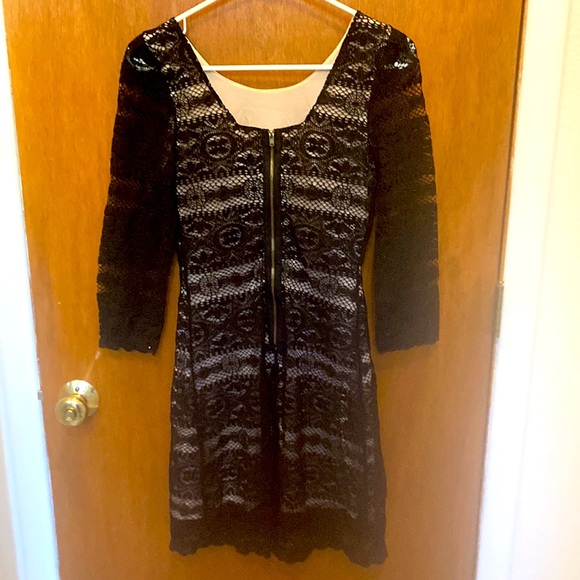 Xhilaration Black Cocktail Dress - S/P - Picture 2 of 6